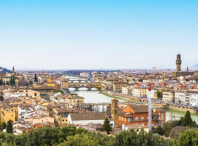 Tour in bus da Porto Corsini verso Firenze