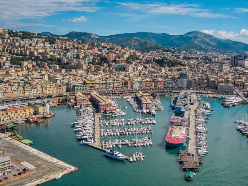 Hafen von Genua